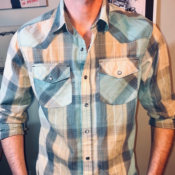 Levi's Other - Levi's Casual Snap Button Down Shirt